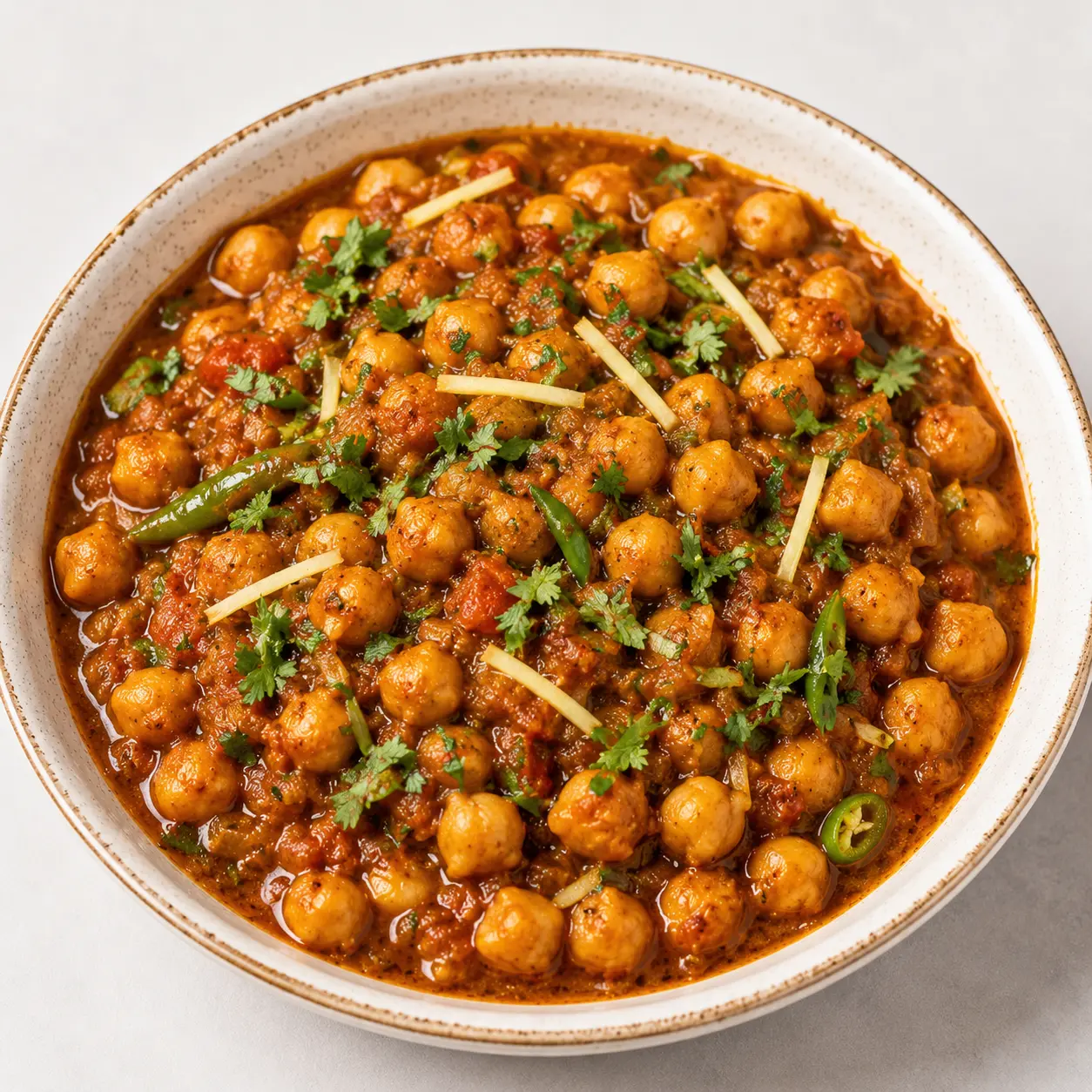 Chana Masala at Raj Bhog Hanoi