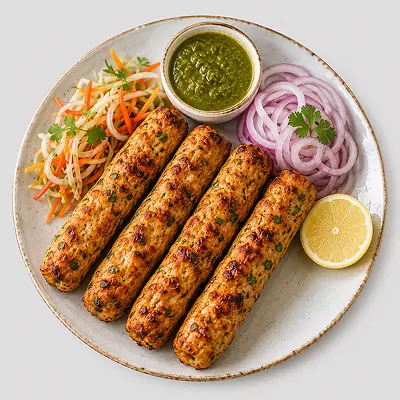 Chicken Seekh Kebab at Raj Bhog Hanoi