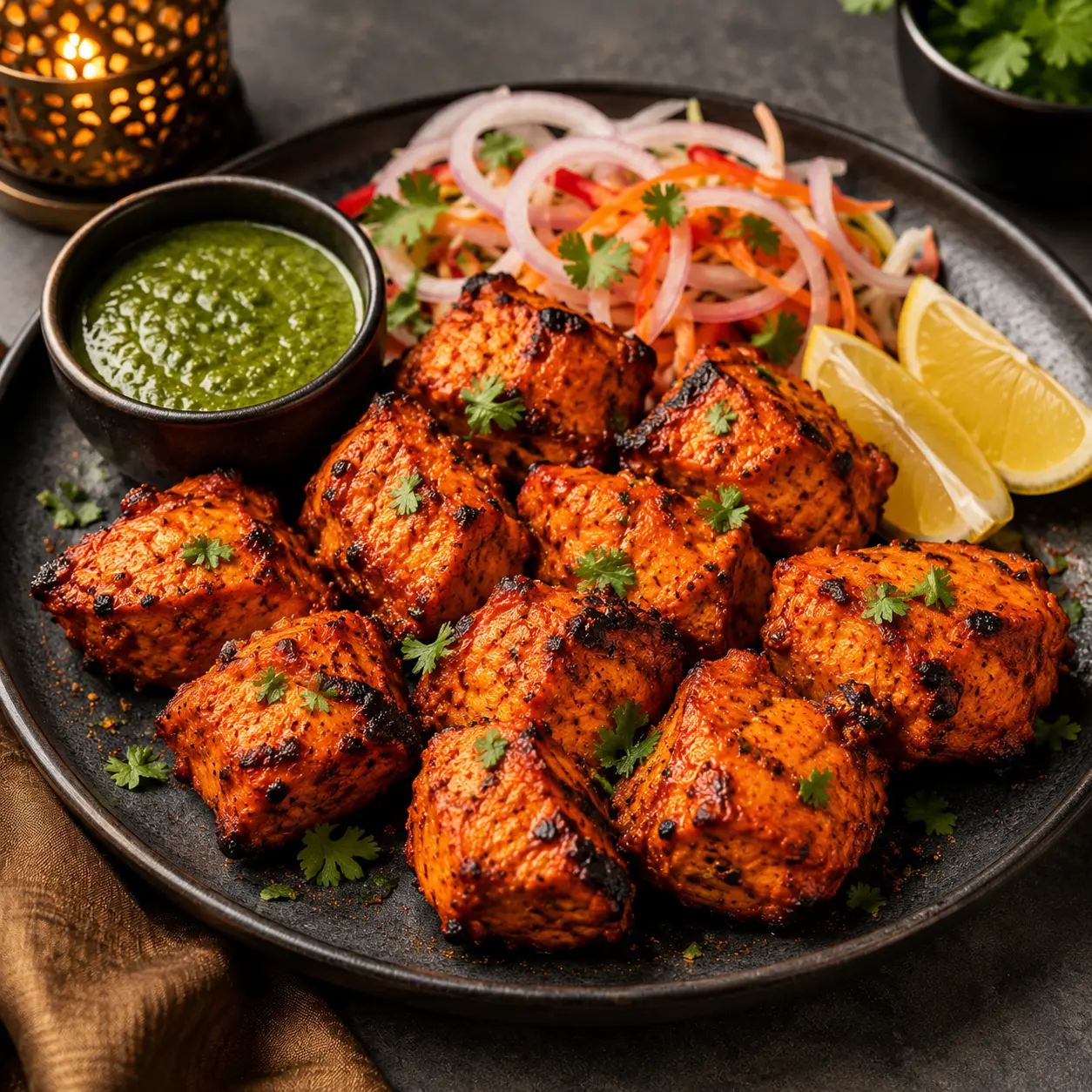 Chicken Tikka at Raj Bhog Hanoi
